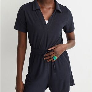 NWT H&M Terry Polo Shirt and Shorts Set Size Large